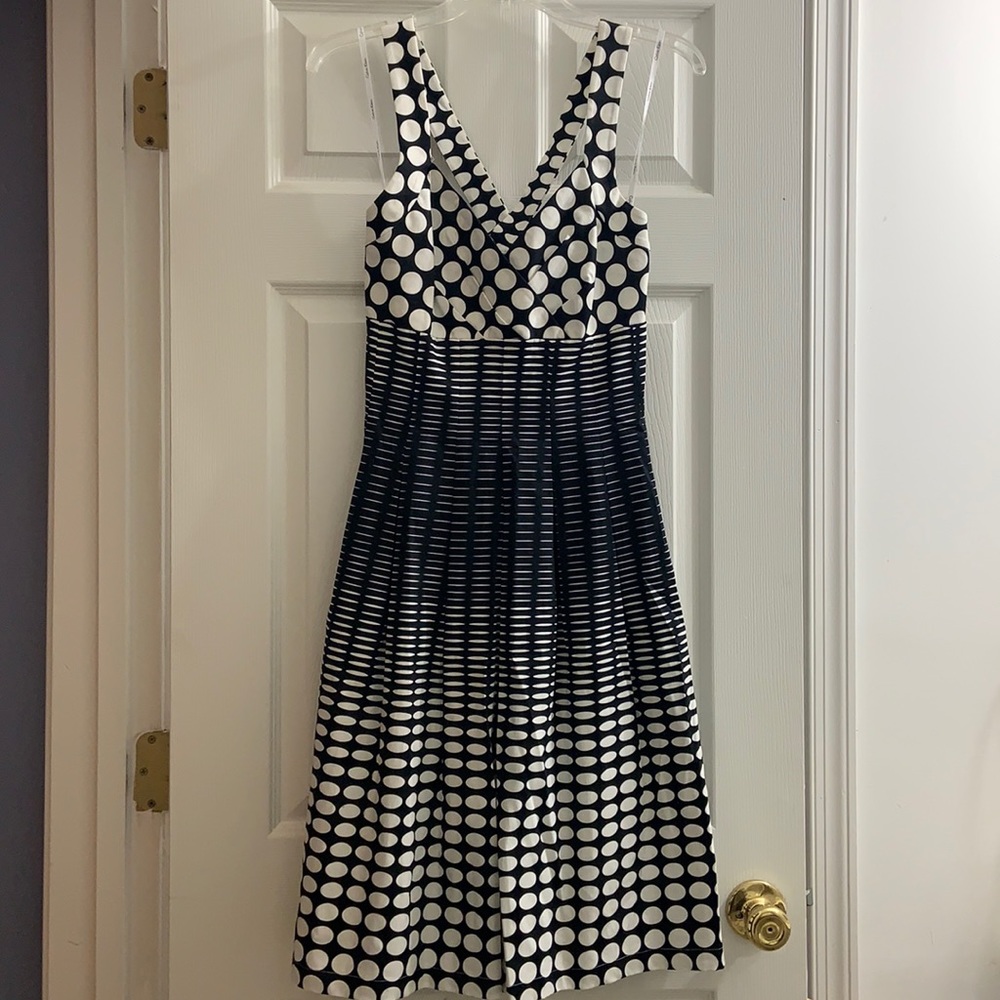 Calvin Klein White label fit & flair dress.